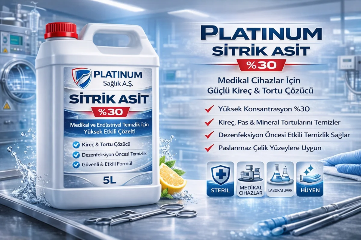 Platinum SİTRİK ASİT %30