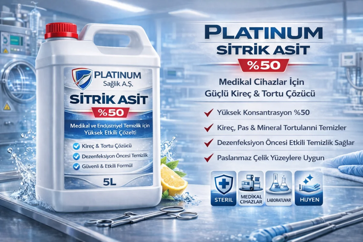 Platinum SİTRİK ASİT %50